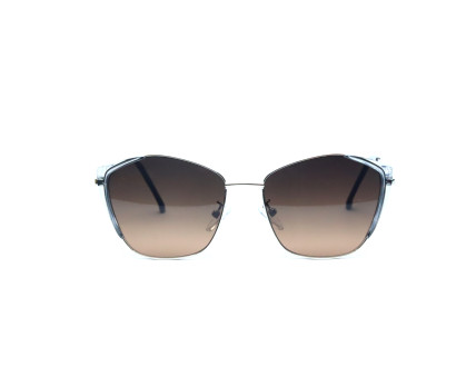 "The Lumina" | Elegant Butterfly Cat-Eye Sunglasses - Golden & Brown